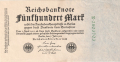 Germany 1 500 Mark,  7. 7.1922